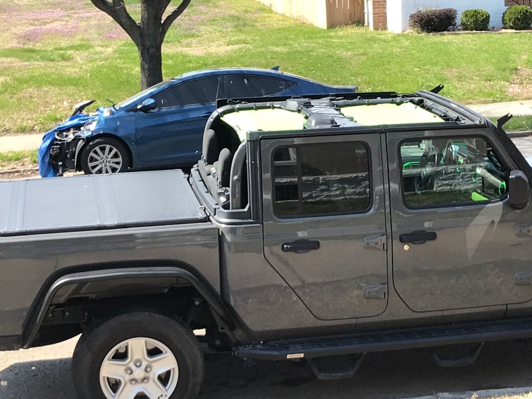Barricade Tubular Fender Flares with LED DRL and Marker Lights; Front and Rear (20-25 Jeep Gladiator JT)