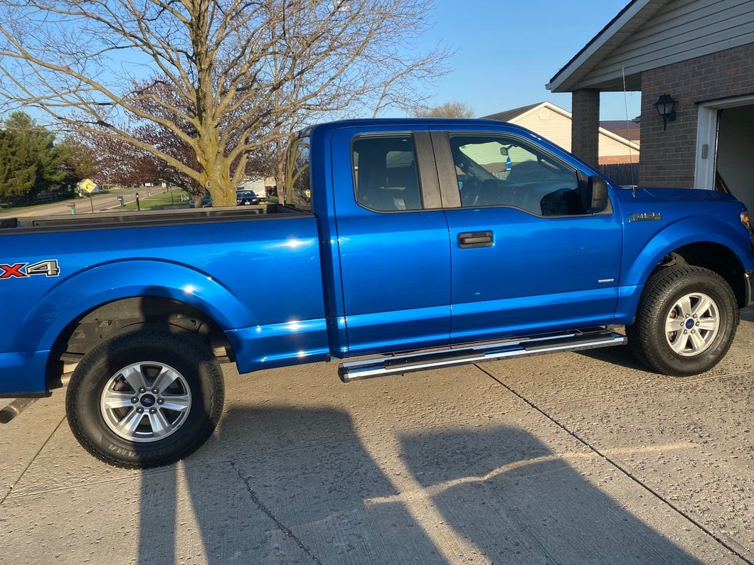 Barricade S6 Running Boards; Stainless Steel (15-25 F-150 SuperCab)
