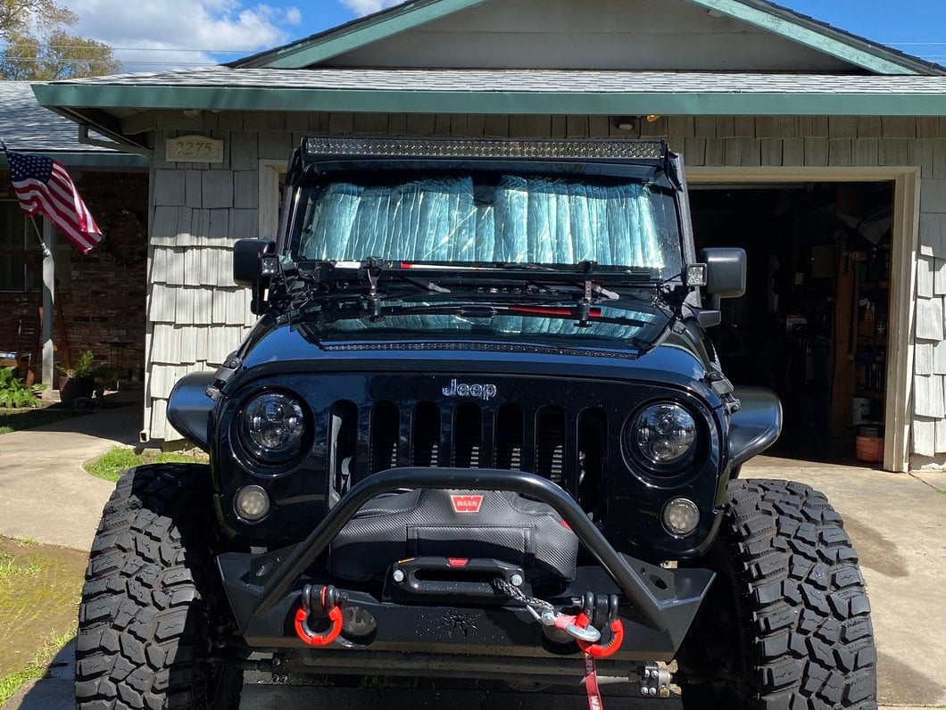Barricade Front and Rear Floor Mats; Black (07-18 Jeep Wrangler JK 4-Door)