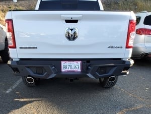 Barricade HD Off-Road Rear Bumper (19-25 RAM 1500)