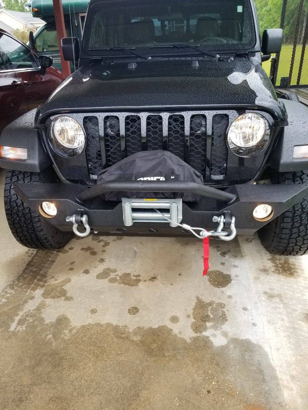 Barricade Winch Cover
