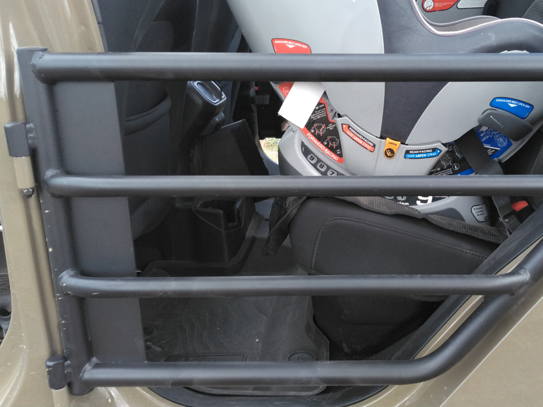 Barricade Tubular Adventure Doors; Rear (20-25 Jeep Gladiator JT)