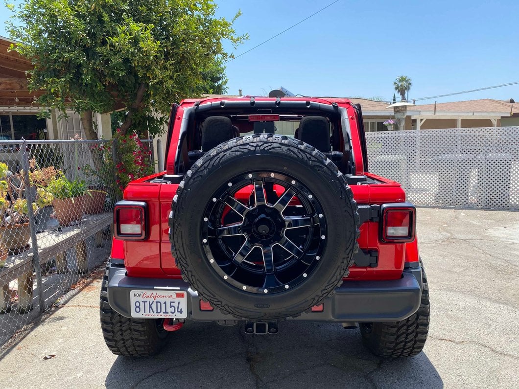 Barricade HD Tire Carrier with Spare Tire Mount (18-25 Jeep Wrangler JL, Excluding 4xe)