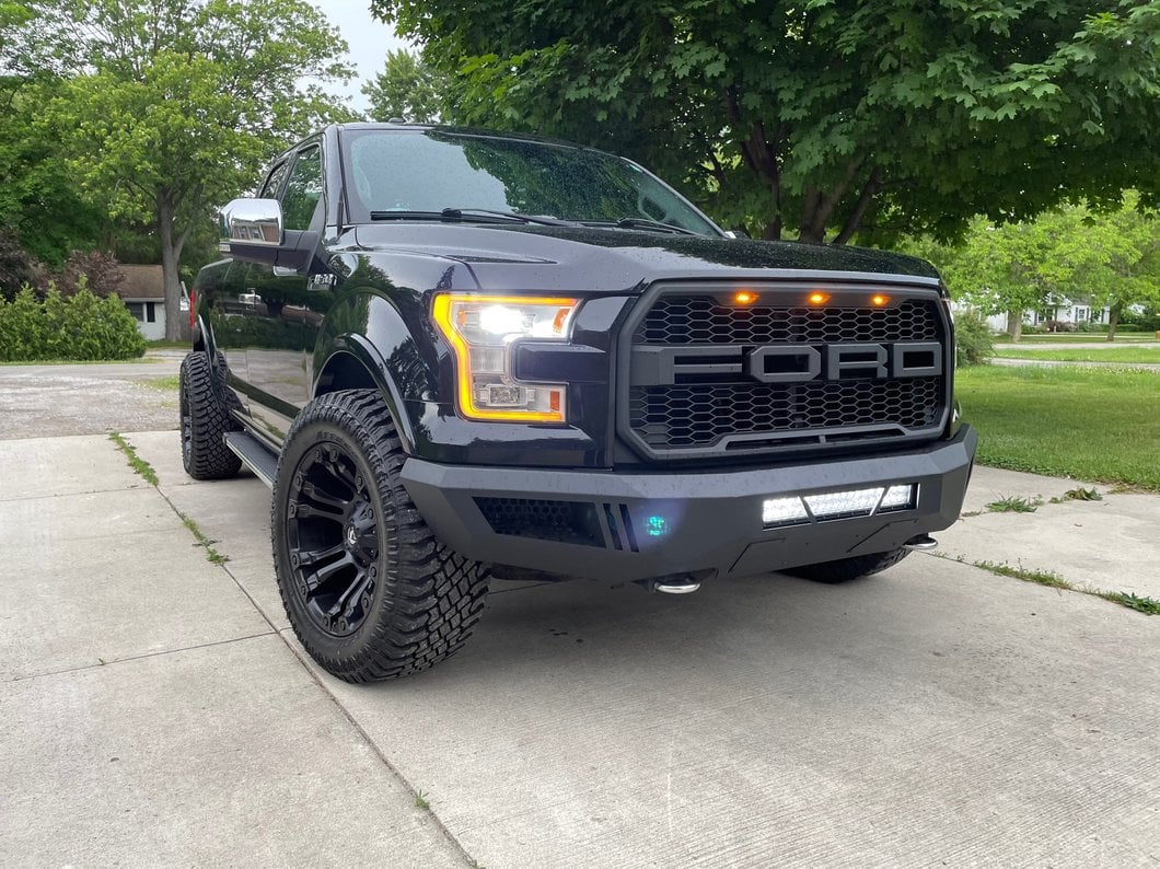 Barricade 20-Inch Dual Row LED Light Bar for Barricade Pre-Runner Front Bumpers Only (Universal; Some Adaptation May Be Required)