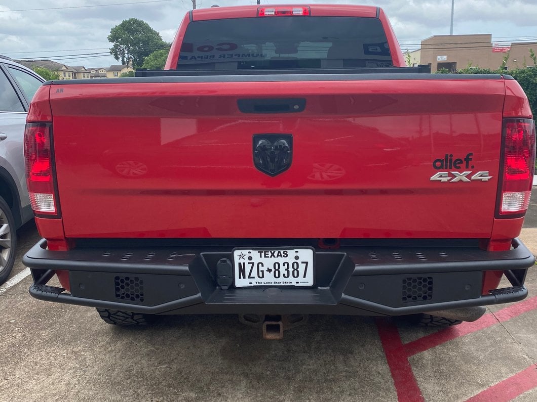 Barricade Tubular HD Rear Bumper (09-18 RAM 1500)