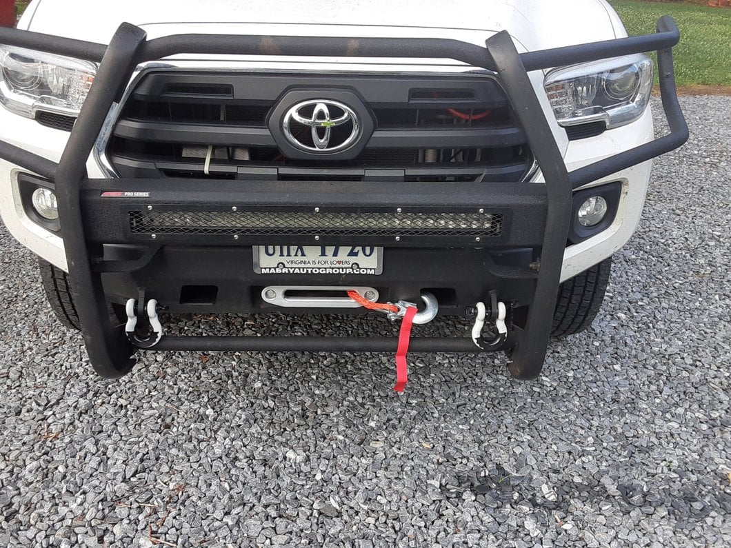 Barricade 9,500 lb. Winch with Synthetic Rope (Universal; Some Adaptation May Be Required)