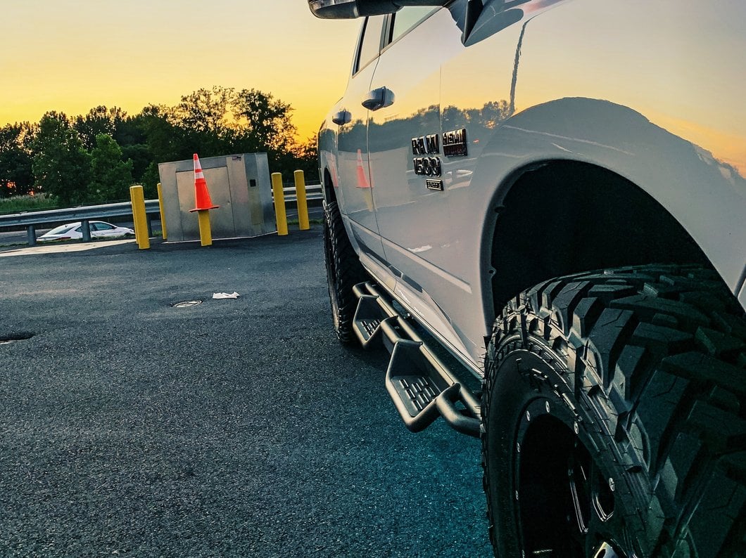 Barricade HD Drop Side Step Bars (09-18 RAM 1500 Crew Cab)