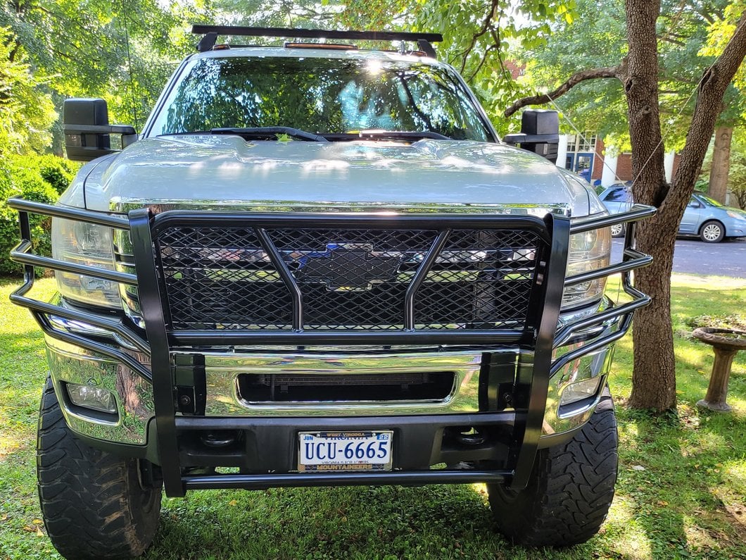 Barricade HD Grille Guard; Black (11-14 Silverado 2500 HD)