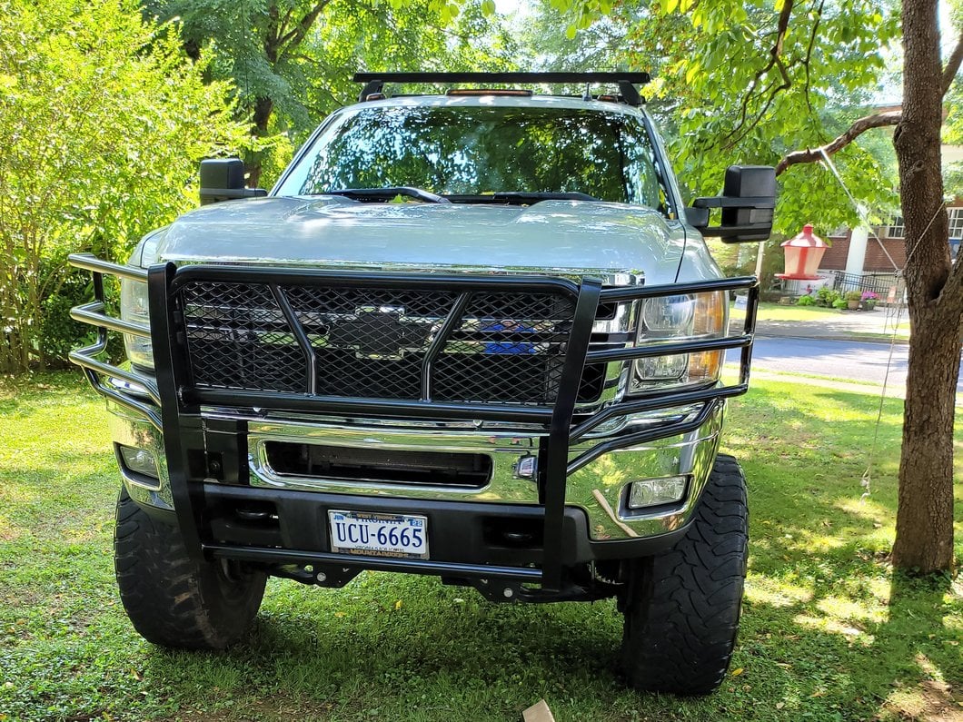 Barricade HD Grille Guard; Black (11-14 Silverado 2500 HD)