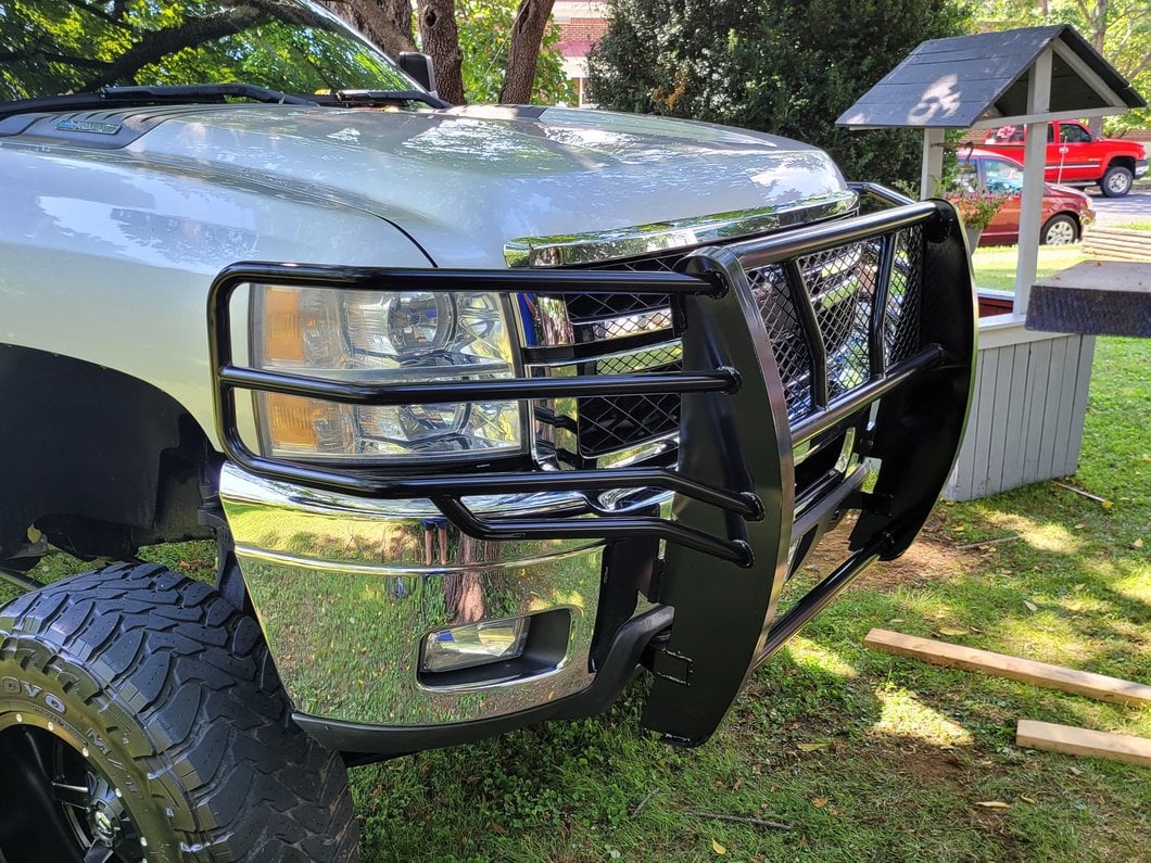 Barricade HD Grille Guard; Black (11-14 Silverado 2500 HD)