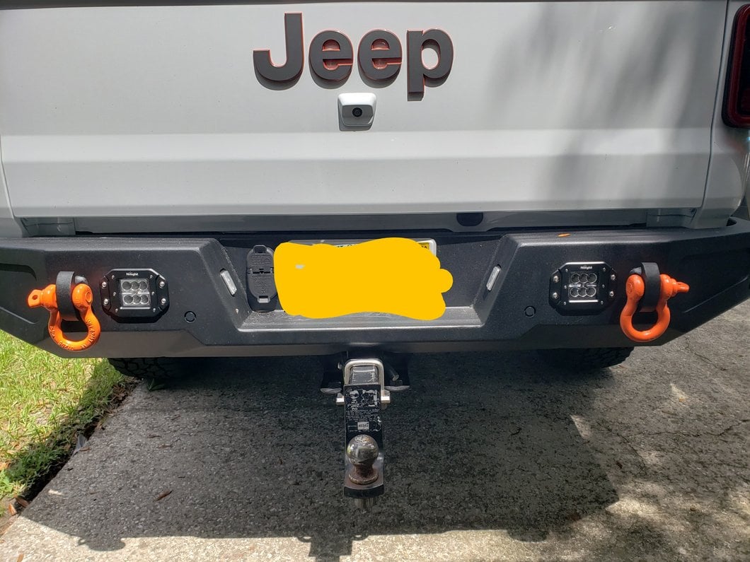 Barricade HD Rear Bumper (20-25 Jeep Gladiator JT)