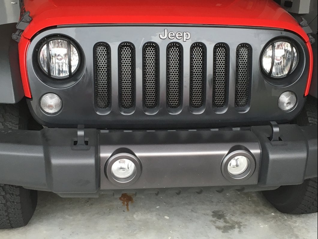 Barricade Headlight Guard; Textured Black (07-18 Jeep Wrangler JK)
