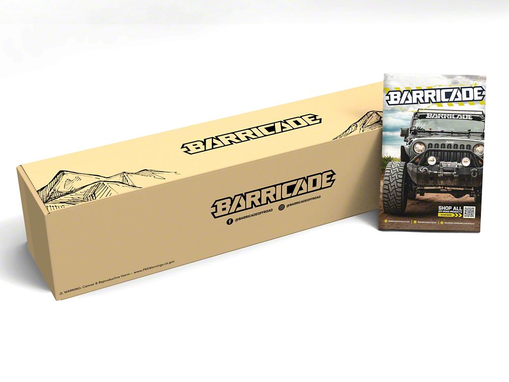 Barricade Replacement Bull Bar Hardware Kit for J107785 Only (10-18 Jeep Wrangler JK)