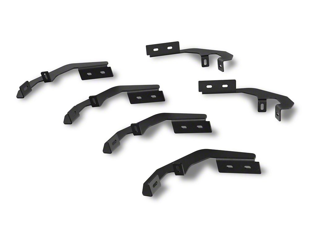 Barricade S6 Running Boards; Black (21-25 Tahoe)