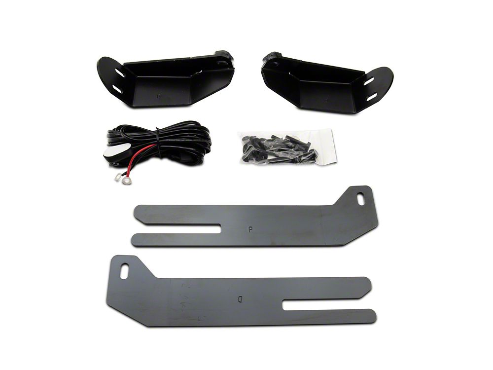 Barricade 3.50-Inch Bull Bar with 20-Inch LED Light Bar; Textured Black (21-25 Bronco)