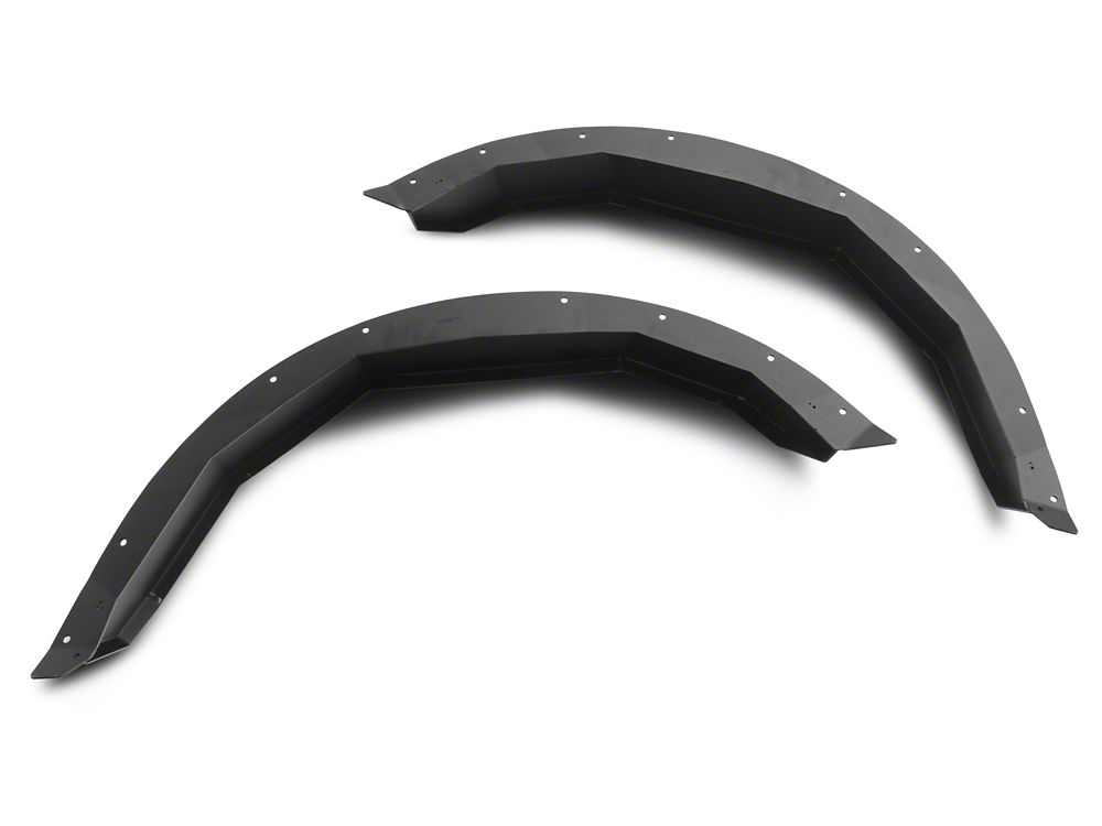 Barricade HD Plate Style Front Fender Flares (21-25 Bronco, Excluding Everglades, Heritage & Raptor)