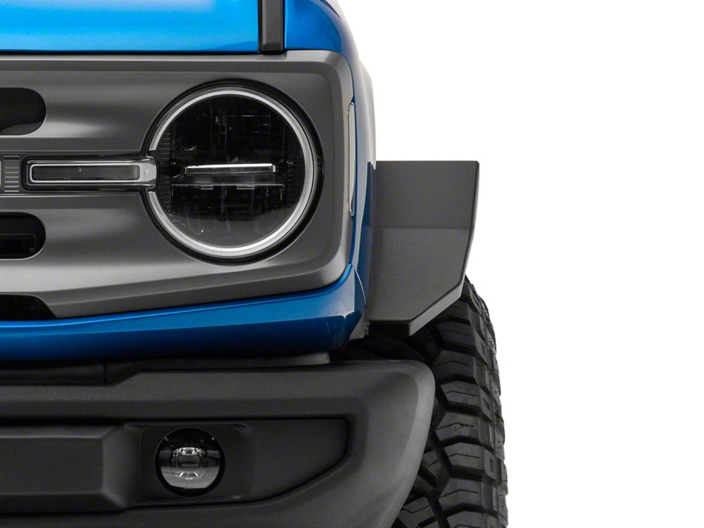 Barricade HD Plate Style Front Fender Flares (21-25 Bronco, Excluding Everglades, Heritage & Raptor)