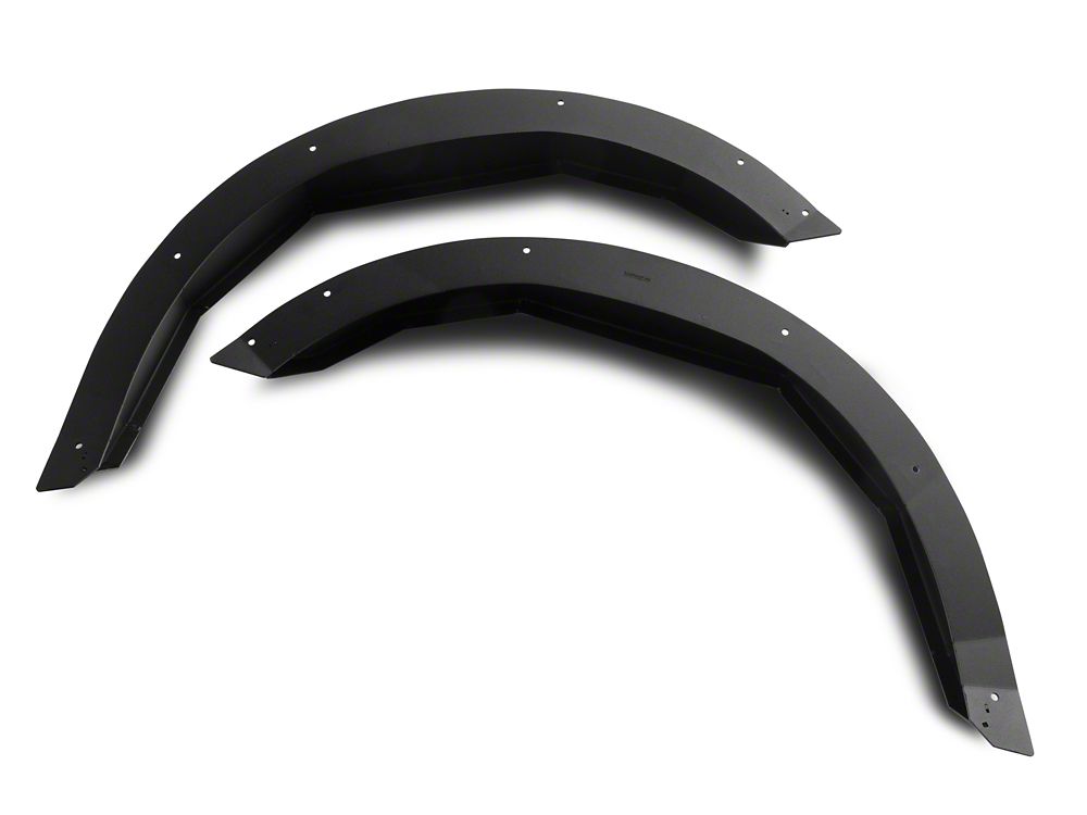 Barricade HD Plate Style Rear Fender Flares (21-25 Bronco 4-Door, Excluding Everglades, Heritage & Raptor)