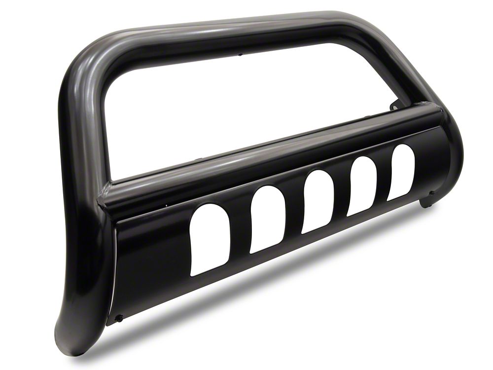 Barricade 3-Inch Bull Bar with Skid Plate; Black (21-25 Bronco)