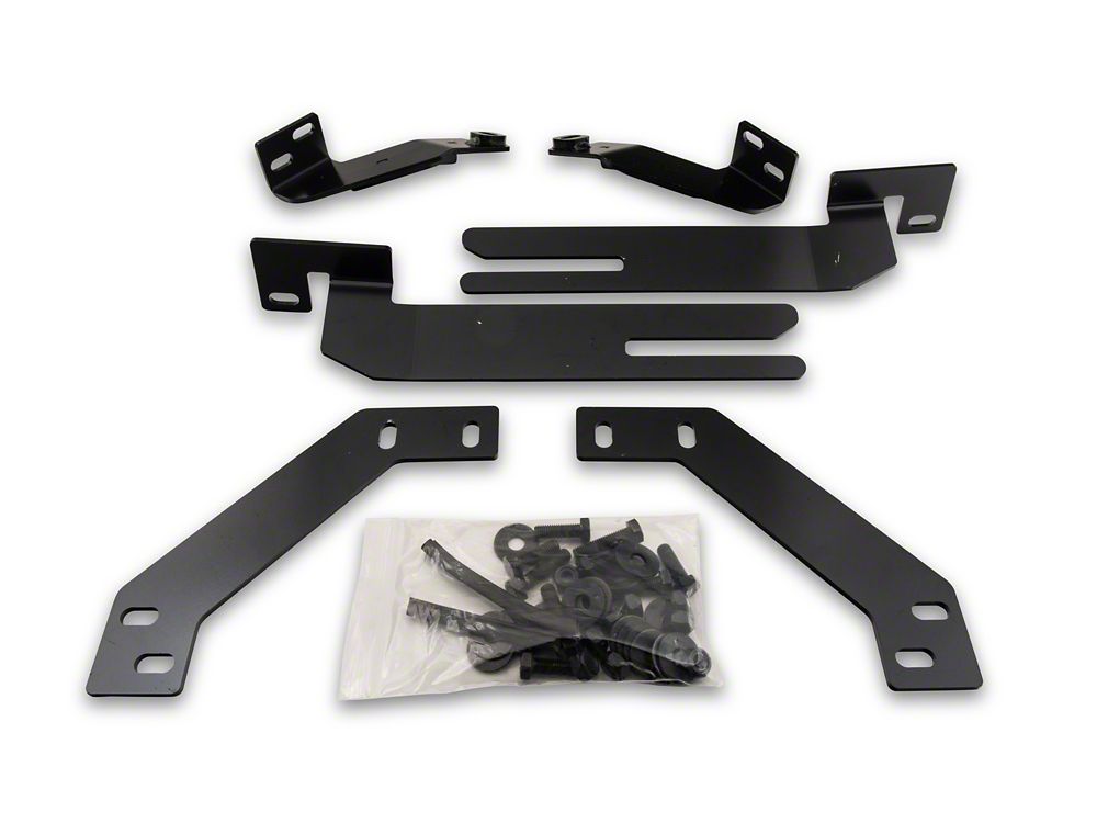 Barricade 3-Inch Bull Bar with Skid Plate; Black (21-25 Bronco)