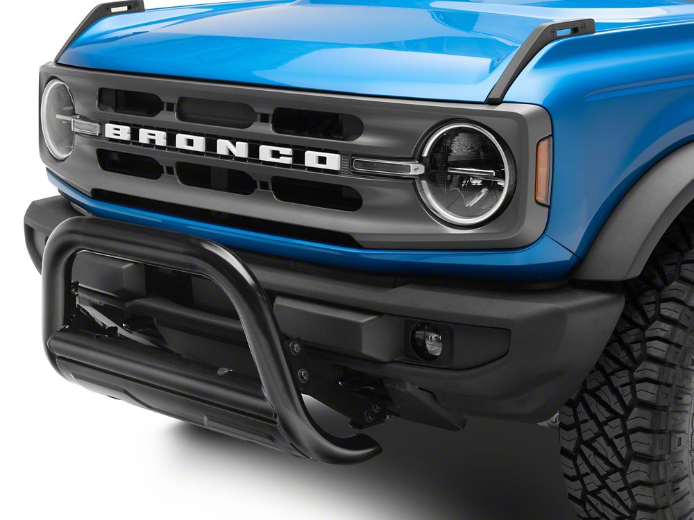 Barricade 3.50-Inch Oval Bull Bar with Formed Skid Plate (21-25 Bronco)