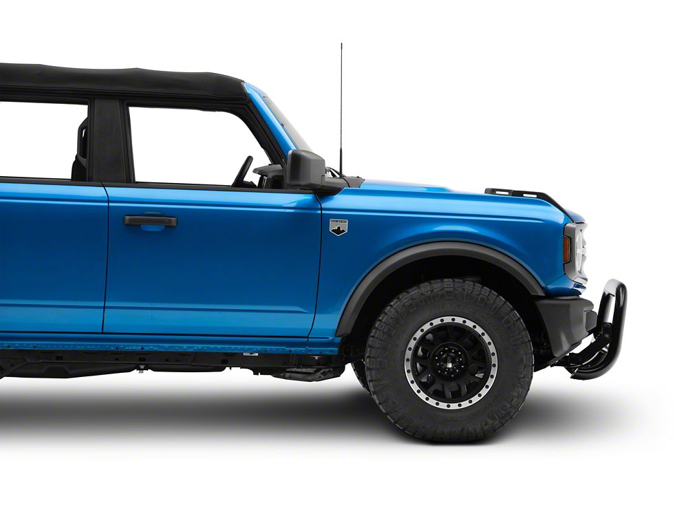 Barricade 3.50-Inch Oval Bull Bar with Formed Skid Plate (21-25 Bronco)