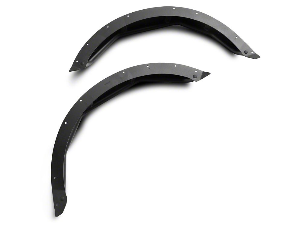 Barricade HD Tubular Fender Flares; Front (21-25 Bronco, Excluding Everglades, Heritage & Raptor)