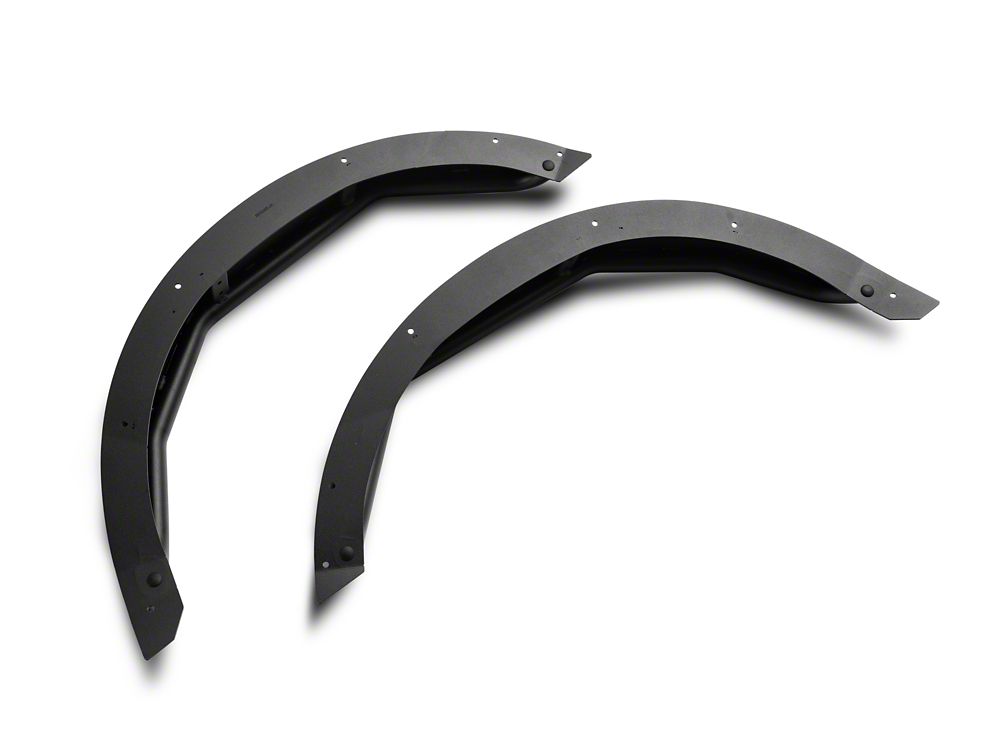 Barricade HD Tubular Fender Flares; Rear (21-25 Bronco 4-Door, Excluding Everglades, Heritage & Raptor)