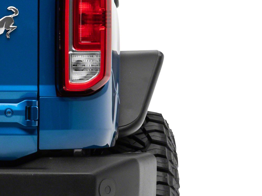 Barricade HD Tubular Fender Flares; Rear (21-25 Bronco 4-Door, Excluding Everglades, Heritage & Raptor)