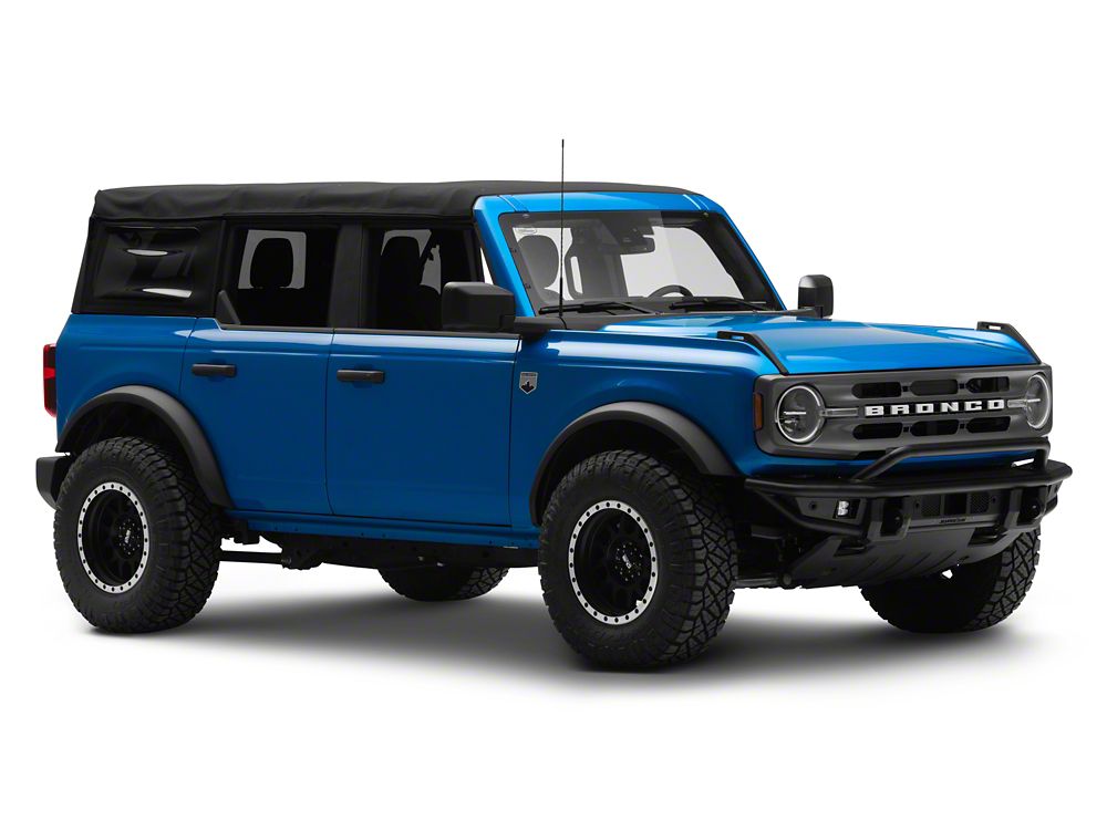 Barricade HD Tubular Front Bumper with LED Fog Lights (21-25 Bronco, Excluding Raptor)