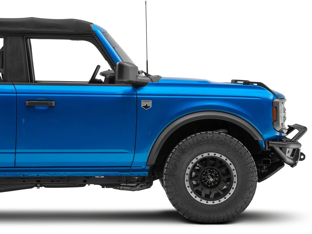 Barricade HD Tubular Front Bumper with LED Fog Lights (21-25 Bronco, Excluding Raptor)