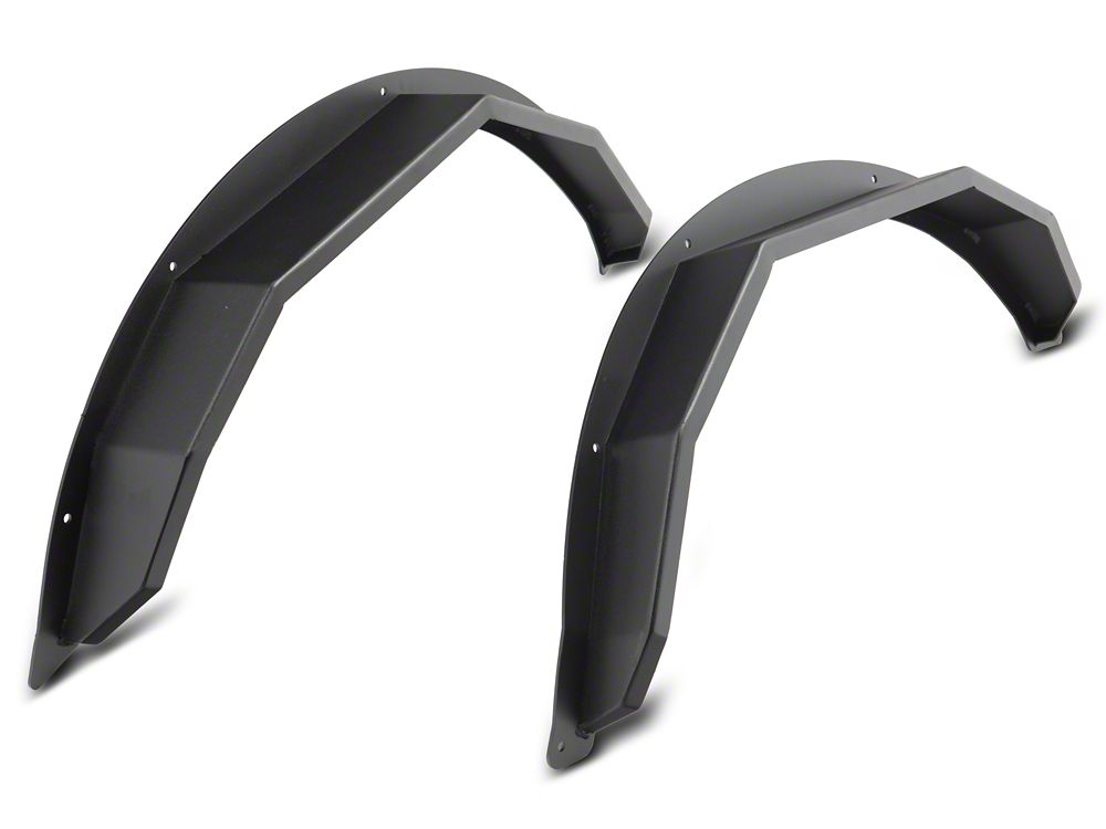 Barricade HD Plate Style Rear Fender Flares (21-25 Bronco 2-Door, Excluding Heritage)