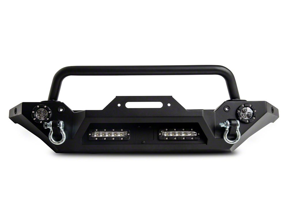 Barricade Trail Force HD Front Bumper with LED Fog Lights (21-25 Bronco, Excluding Raptor)