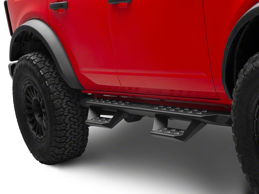 Barricade HD Overland Drop Side Step Bars (21-25 Bronco 4-Door)