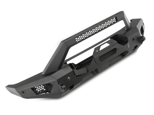 Barricade HD Plate Style Full Width Front Bumper with Winch Mount (21-25 Bronco, Excluding Raptor)
