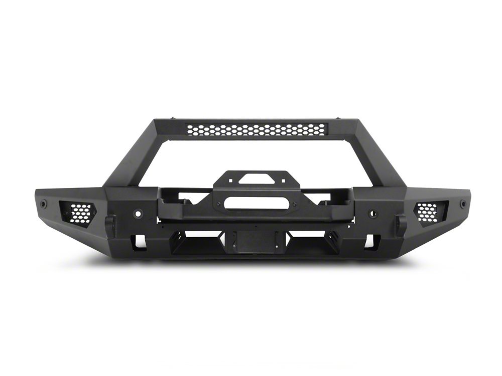 Barricade HD Plate Style Full Width Front Bumper with Winch Mount (21-25 Bronco, Excluding Raptor)