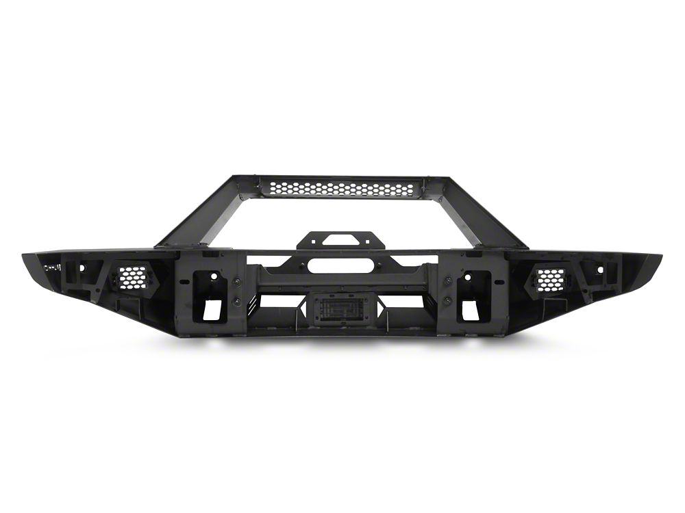 Barricade HD Plate Style Full Width Front Bumper with Winch Mount (21-25 Bronco, Excluding Raptor)