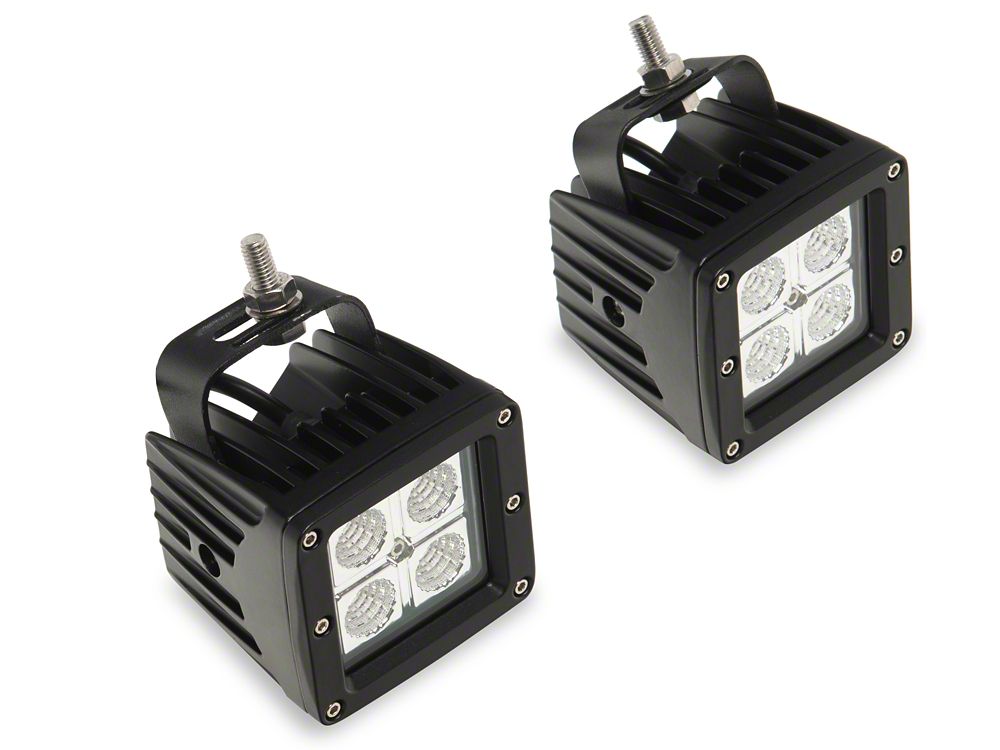 Barricade HD Plate Style Full Width Front Bumper with Winch Mount and LED Fog Lights (21-25 Bronco, Excluding Raptor)