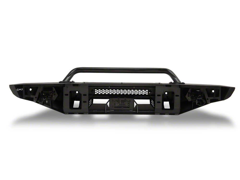 Barricade HD Plate Style Full Width Front Bumper with LED Fog Lights (21-25 Bronco, Excluding Raptor)