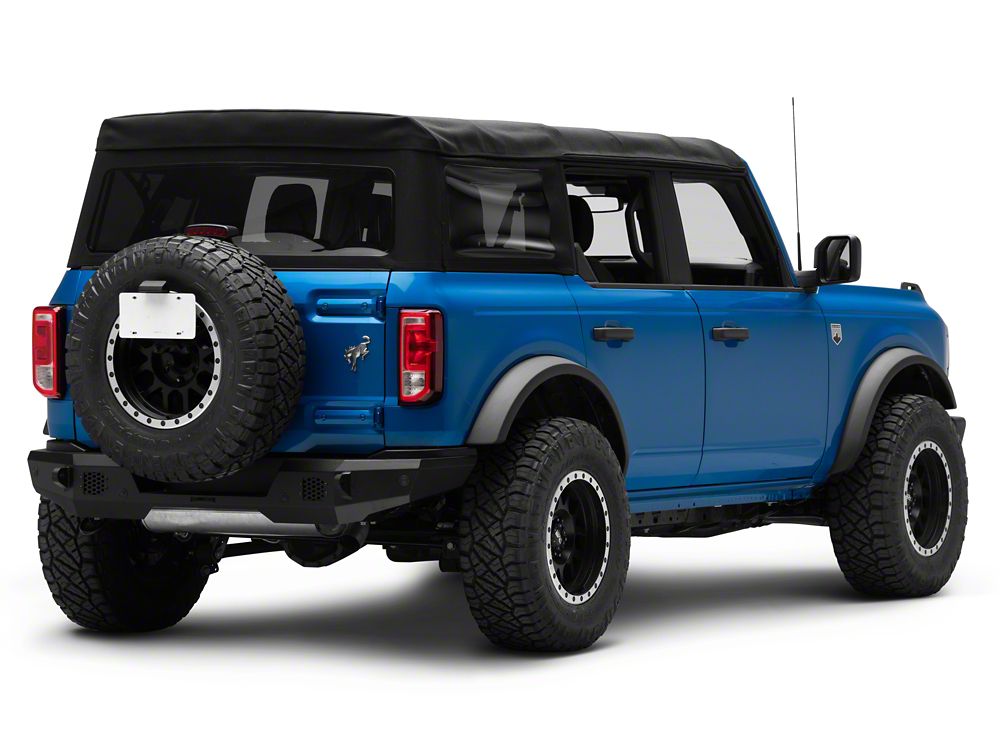 Barricade HD Plate Style Full Width Rear Bumper (21-25 Bronco, Excluding Raptor)