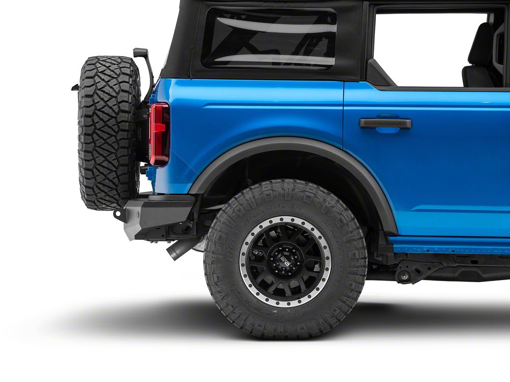 Barricade HD Plate Style Full Width Rear Bumper (21-25 Bronco, Excluding Raptor)