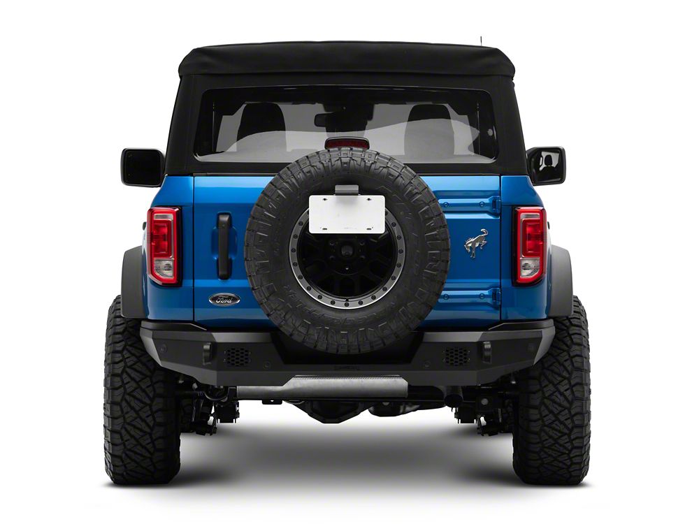 Barricade HD Plate Style Full Width Rear Bumper (21-25 Bronco, Excluding Raptor)
