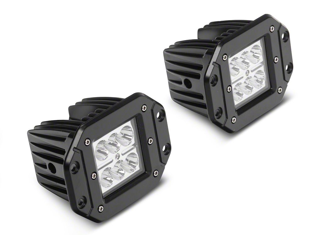 Barricade HD Plate Style Full Width Rear Bumper with LED Fog Lights (21-25 Bronco, Excluding Raptor)