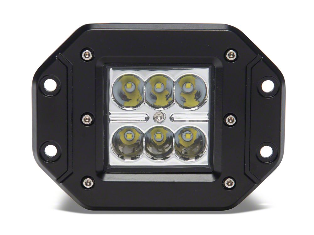 Barricade HD Plate Style Full Width Rear Bumper with LED Fog Lights (21-25 Bronco, Excluding Raptor)