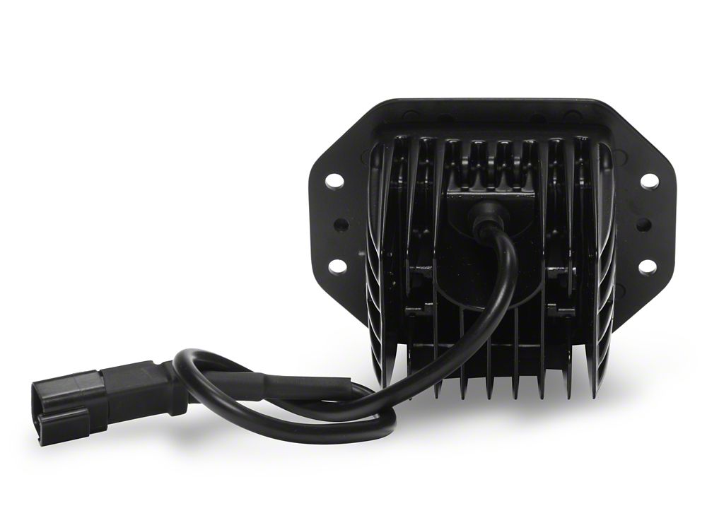 Barricade HD Plate Style Full Width Rear Bumper with LED Fog Lights (21-25 Bronco, Excluding Raptor)