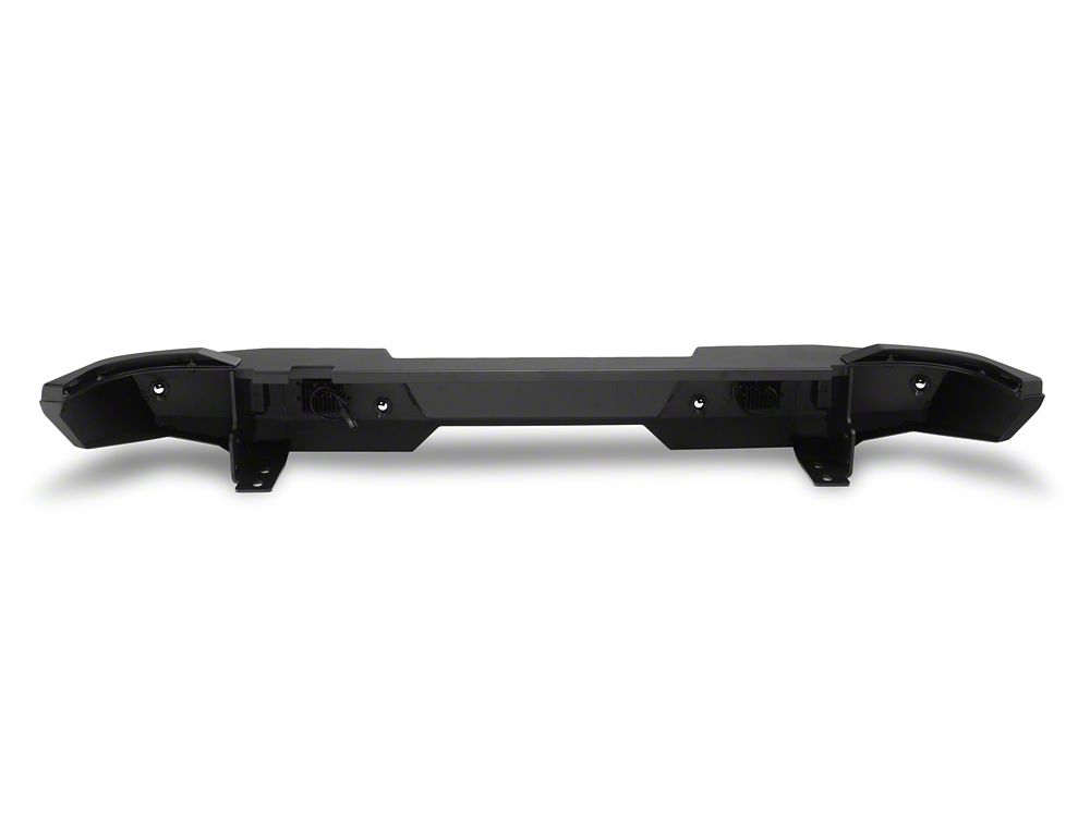 Barricade HD Plate Style Full Width Rear Bumper with LED Fog Lights (21-25 Bronco, Excluding Raptor)