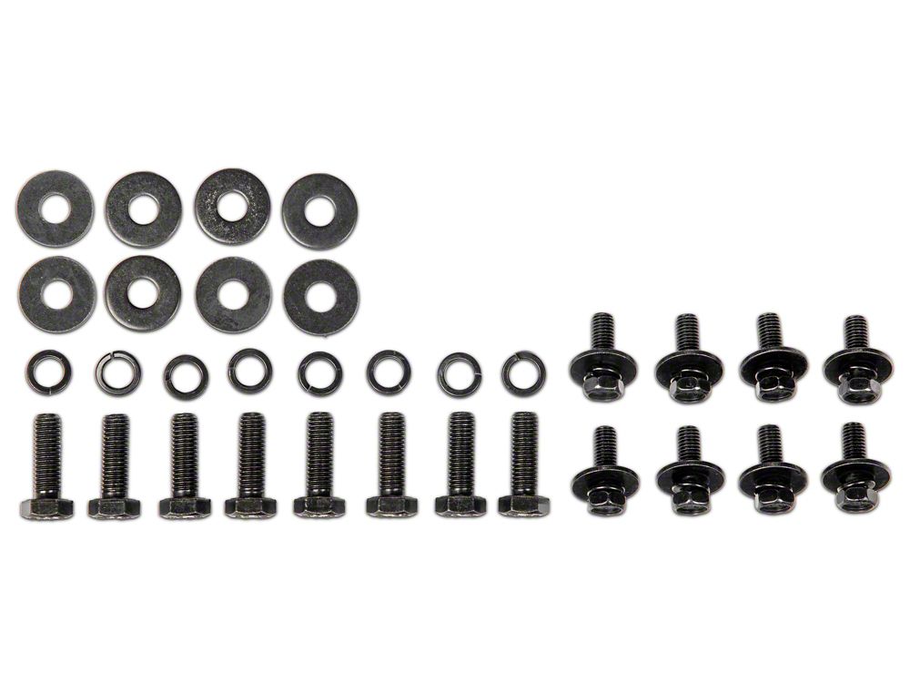 Barricade Replacement Rocker Armor Hardware Kit for FB8043 Only (21-25 Bronco 2-Door)