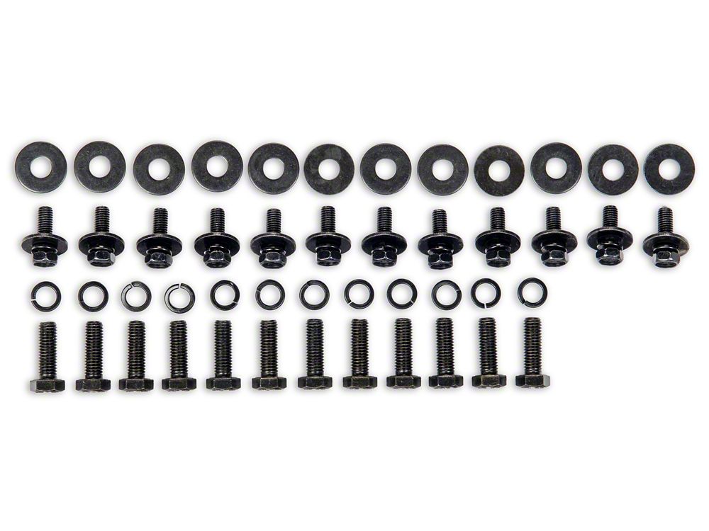 Barricade Replacement Rocker Armor Hardware Kit for FB8044 Only (21-25 Bronco 4-Door)