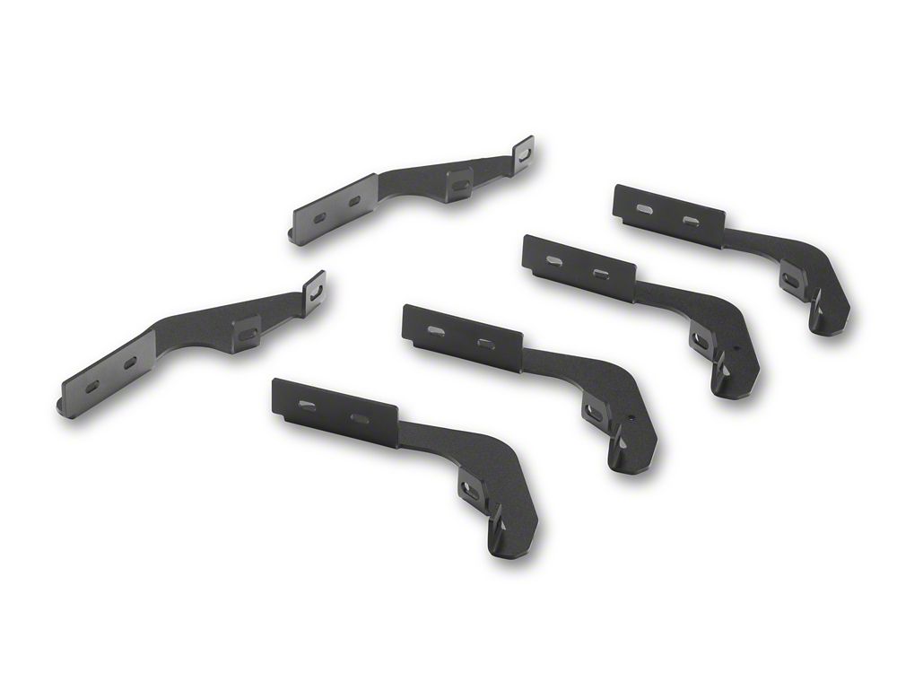 Barricade S6 Running Boards; Textured Black (21-25 Bronco 4-Door)
