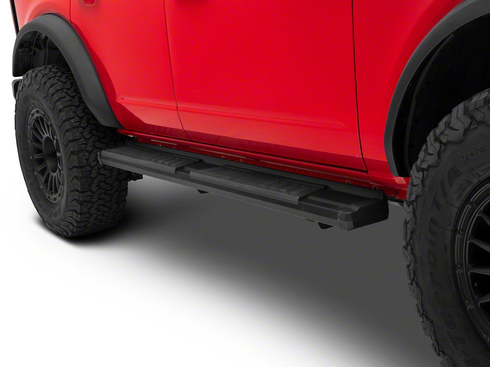 Barricade S6 Running Boards; Textured Black (21-25 Bronco 4-Door)